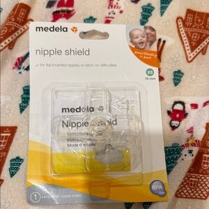 Medela Nipple Shield with Yellow Accents